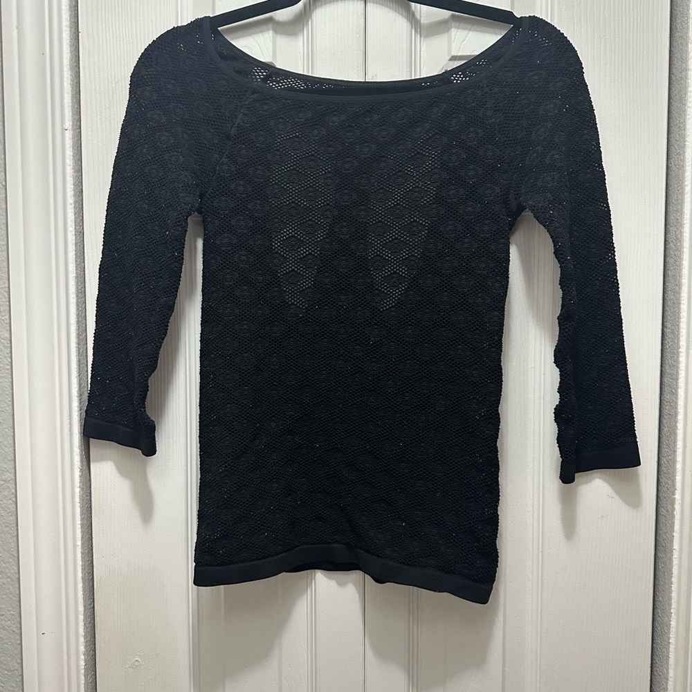 Intimately by Free People Black Lace Women's Top - Picture 2 of 4